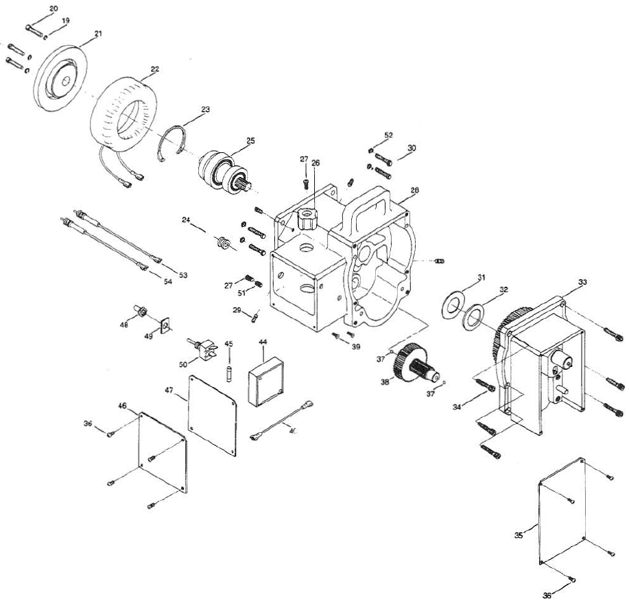 Elite G55 Gear Box